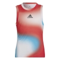 adidas Tennis-Tank Melbourne rot/weiss Mädchen